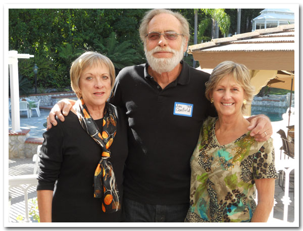 Denise Robertson, Jim Canfield, Carol Canfield